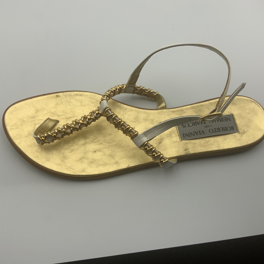 Roberto Vianni Gold Women's Sandals